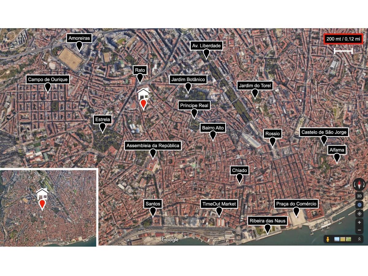 Unique Apartment By Myplaceforyou, In The Center Of Lisbon With Views Over The City And The Tagus River Eksteriør billede